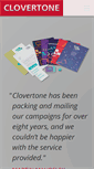 Mobile Screenshot of clovertone.co.uk